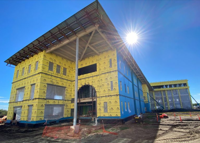 building-wrapped